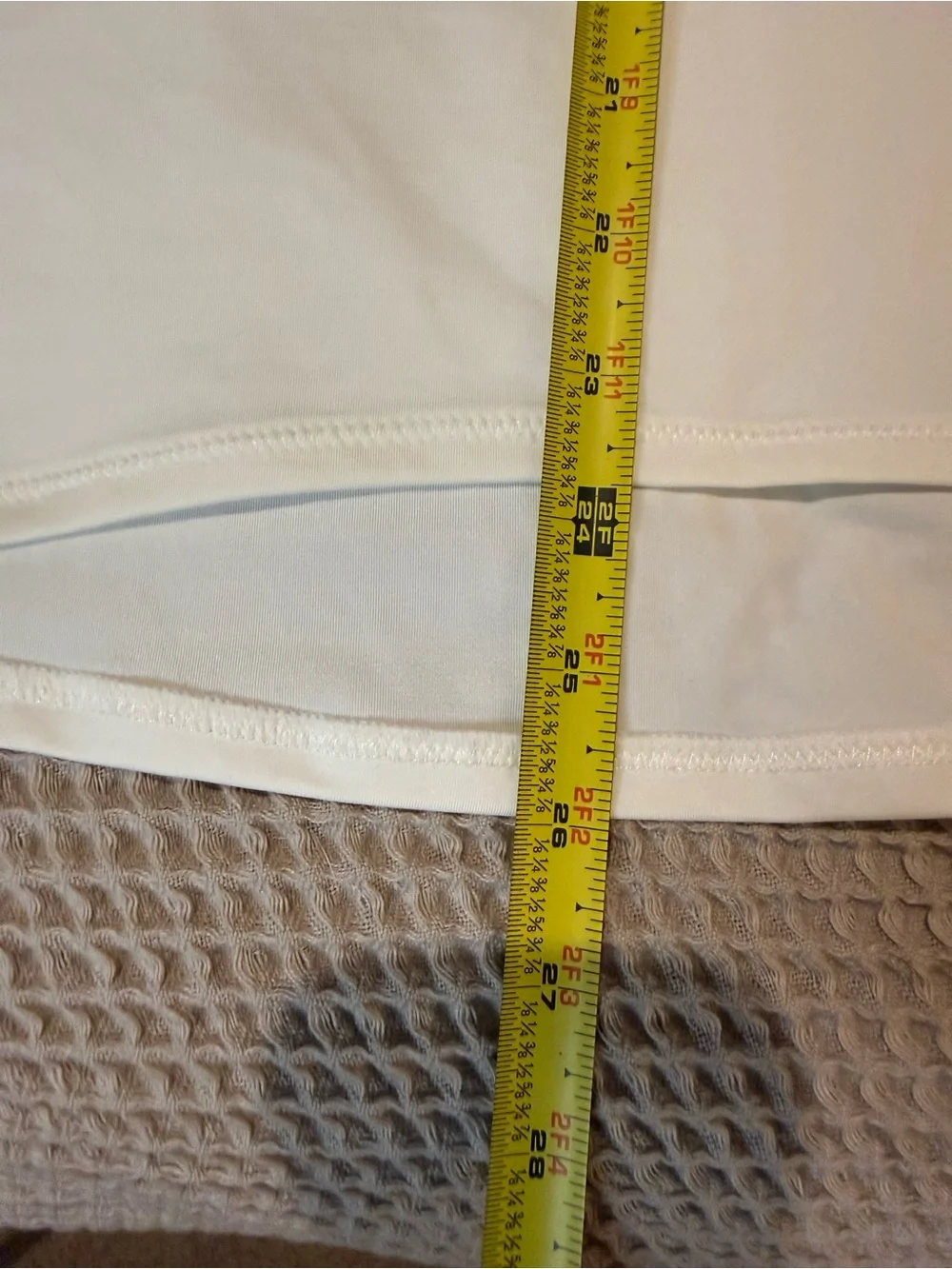 NWT SKIMS Signature Swim Tank Dress Slip Cover Up - White (Size Large)